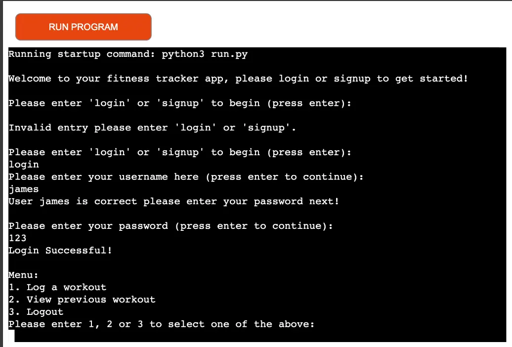 Fitness Tracker Backend